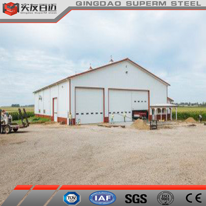 Prefabricated Steel Structure Metal Garage Kits Building Prefab Steel Structure Car Garage