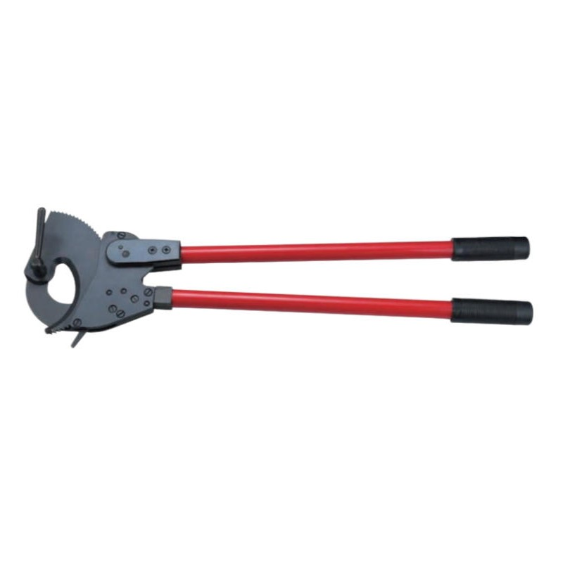 Industrial Grade Manual Cable Cutting Pliers Wire Rope Aluminum Ratchet Cutter