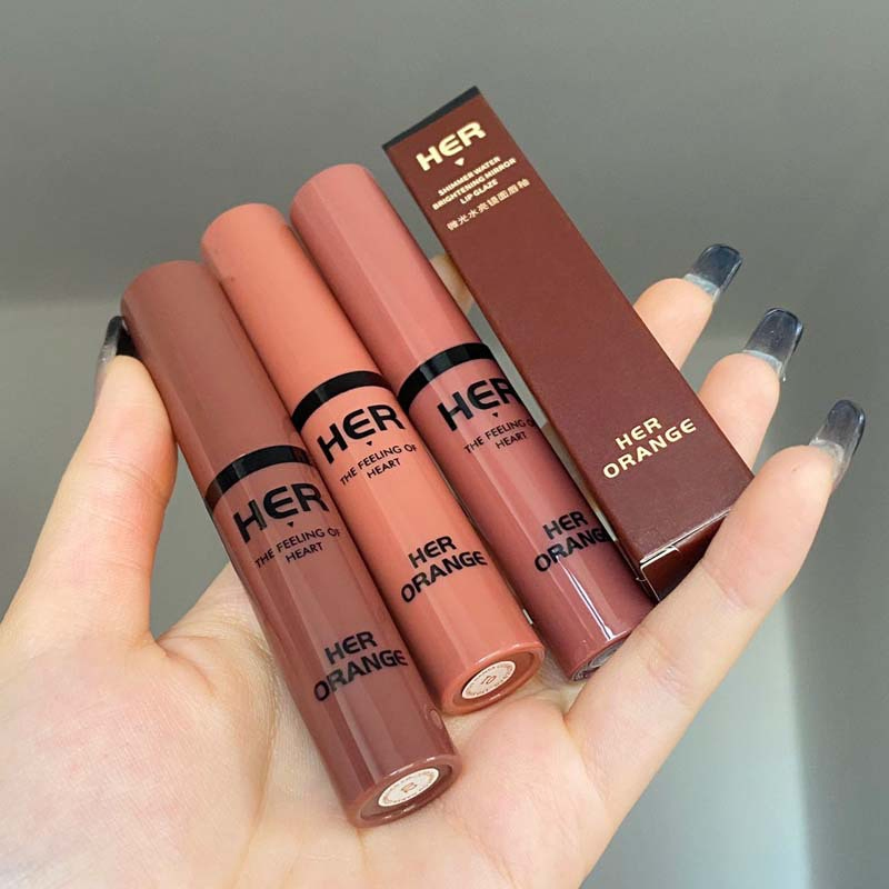 Makeup Beauty Product Shimmering Bright Mirror Lip Stain Long-Lasting, Color-Resistant Lip Gloss