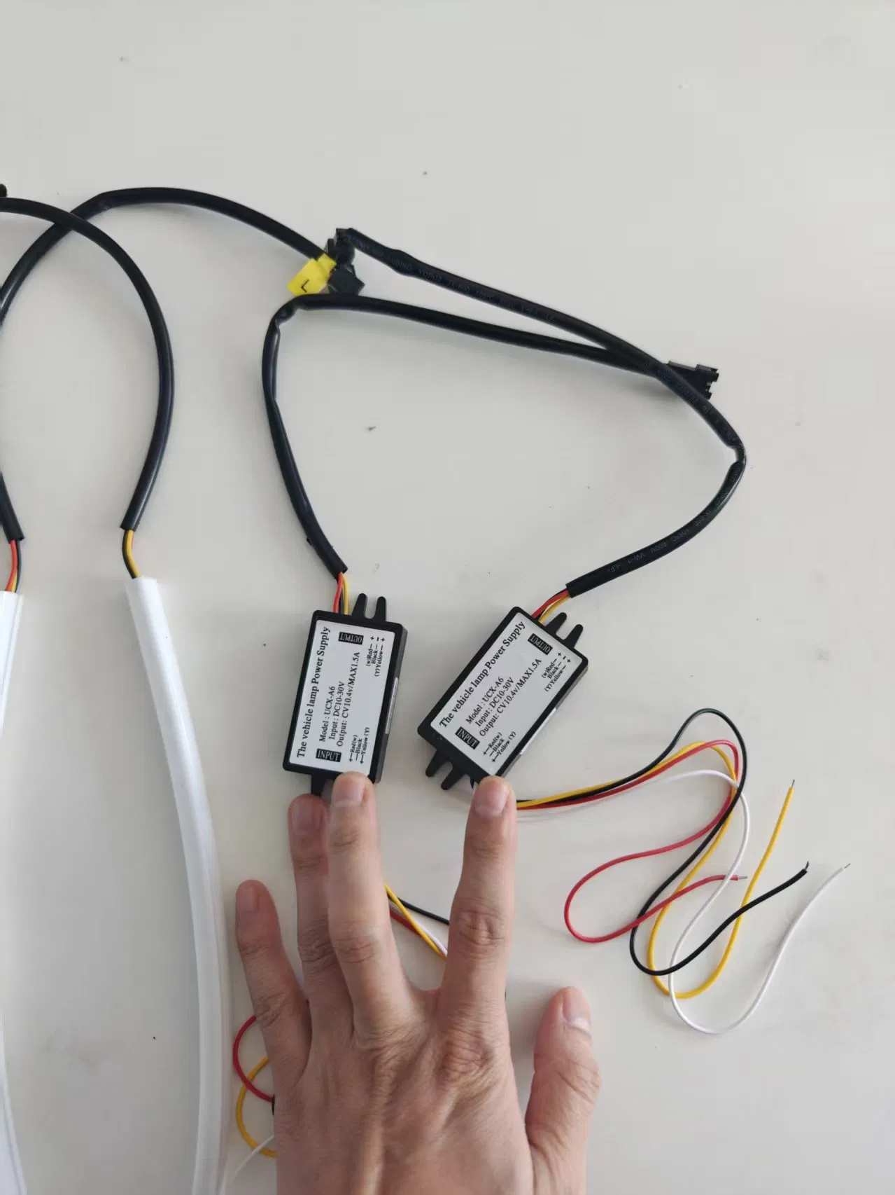 RGB Multi-Color LED Ambient Car Light Strip with Remote