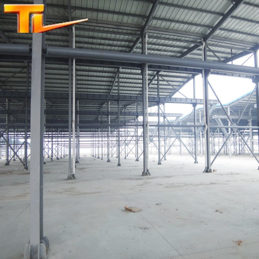 Portal Steel Frame Shed Steel Prefabricated Industrial Warehouse Building