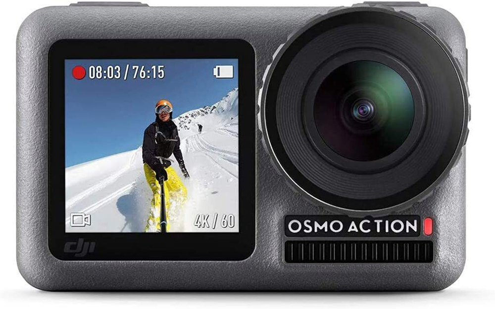 Osmo Action Camera 4K Action Camera with Dual OLED Touchscreens