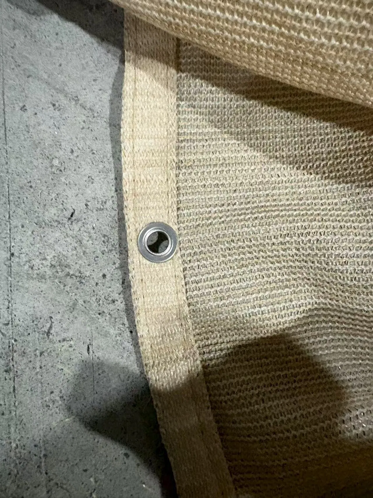 Sun Shade Sail, 10'x13' Sand Rectangle, 185GSM Permeable Outdoor Shade Cloth for Deck, Backyard, Patio