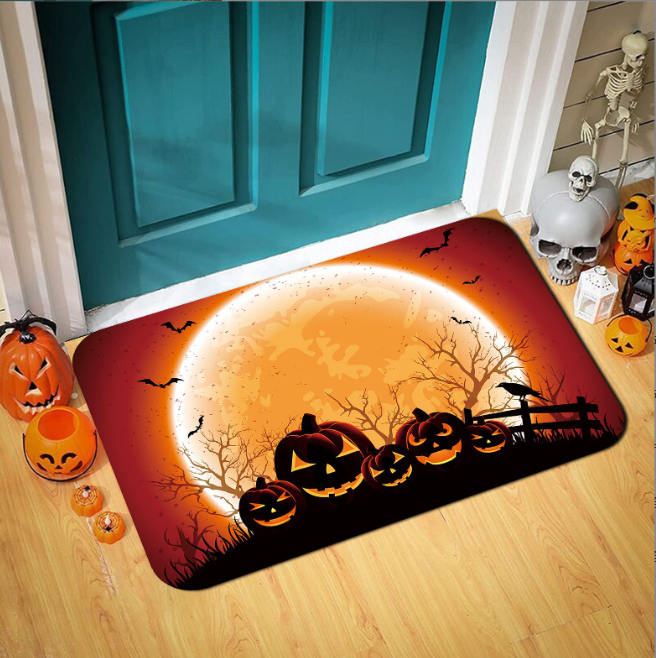 Diatom Mud Absorbent Waterproof Quick Drying Door Carpet for Floor Spring Easter Decorations