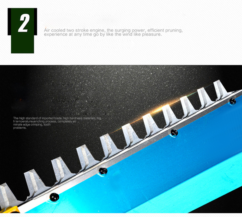 750mm Best Professional Electric Single Blade Pruning Hedge Trimmer for Home Garden