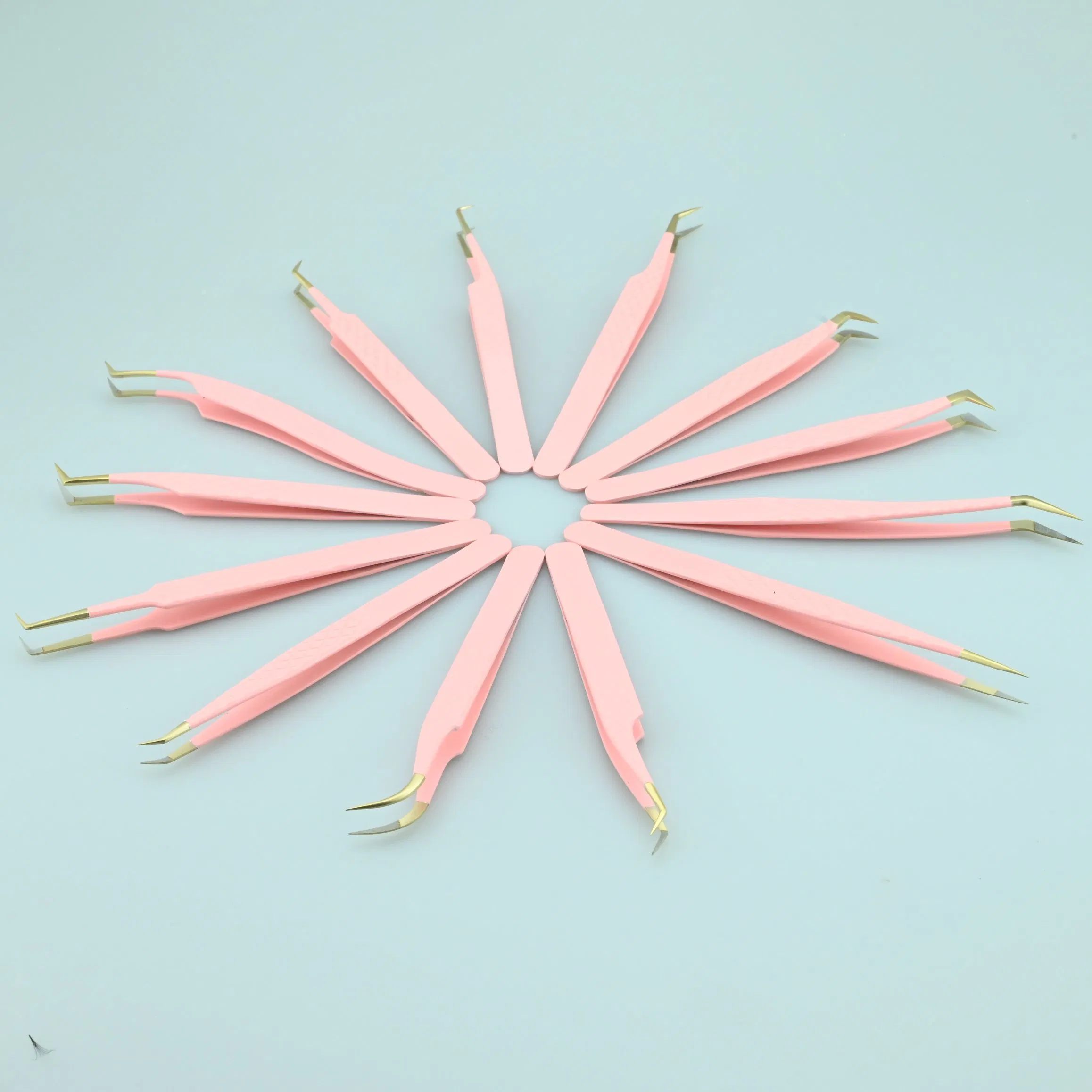 Mtlashes Factory Price Bulk Lash Applicator Lash Extension Eyebrow Fiber Tip Tweezer