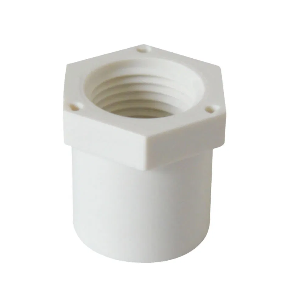 High Quality ASTM Sch40 PVC Pipe Fitting Male Female Thread Reducing Bushing