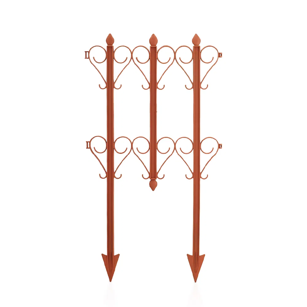 European Style Plastic Garden Fence (KD1106)