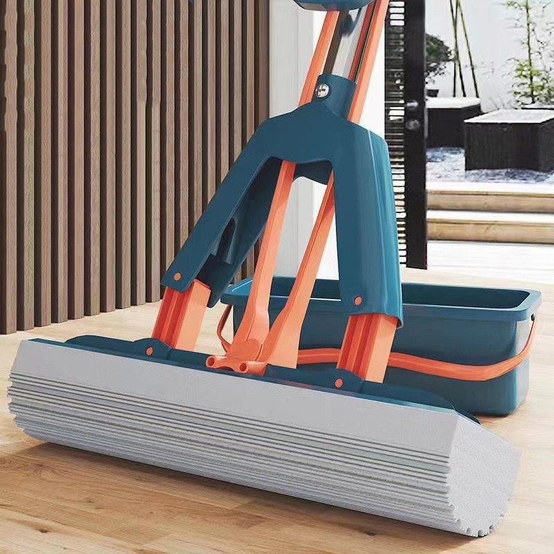 Швабра для влажной и сухой уборки Collodion No Hand Wash