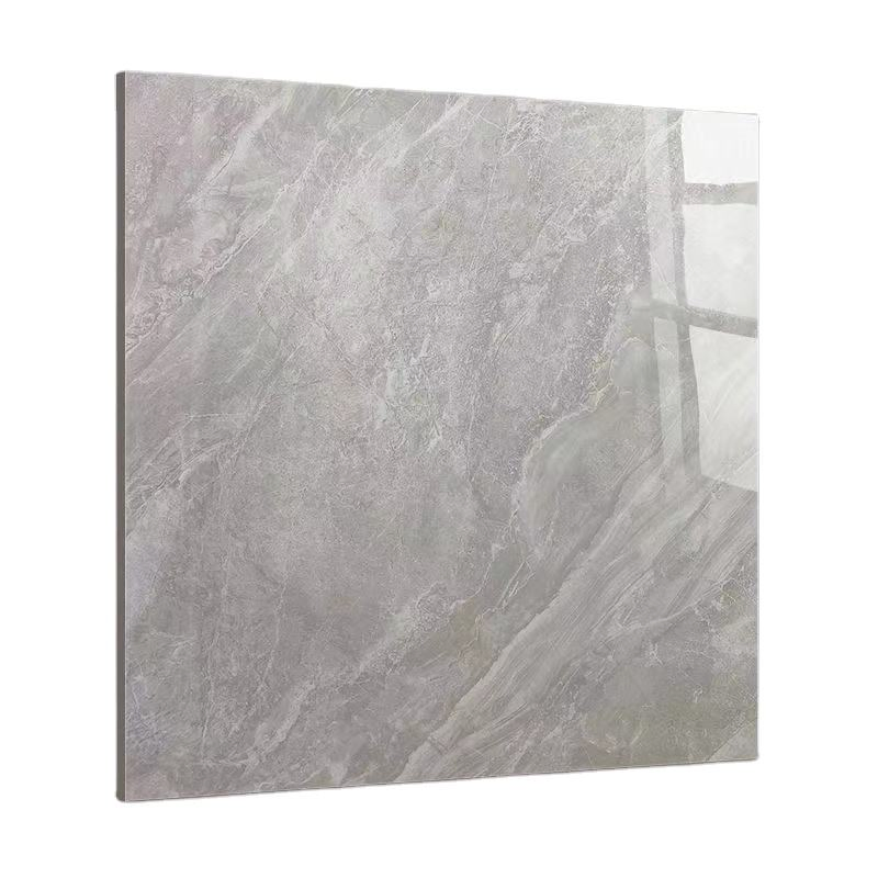 Foshan 600X600mm Excellent Quality Gray Marble Look Glossy Porcelain Indoor Glazed Polished Ceramic Floor Wall Granite Tiles for House Hotel