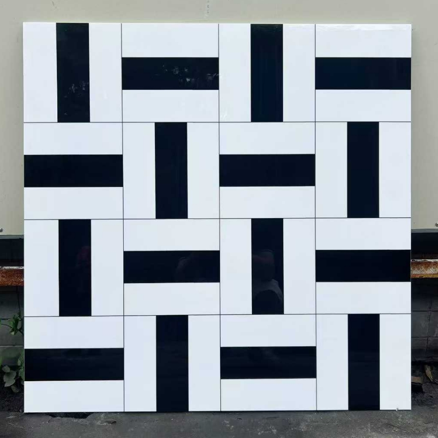 Керамическая плитка 300x300 и 600x600 с узором, антискользящая