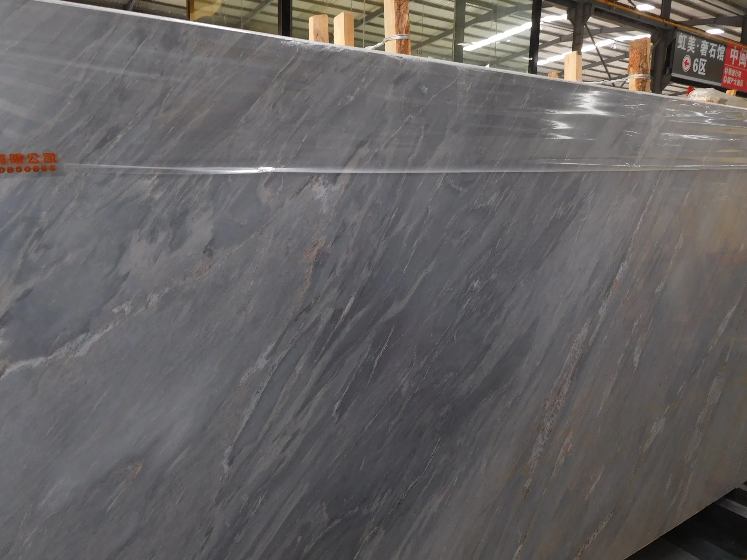 Плитка Polissandro Blue Marble из гранита, 1000x1000мм