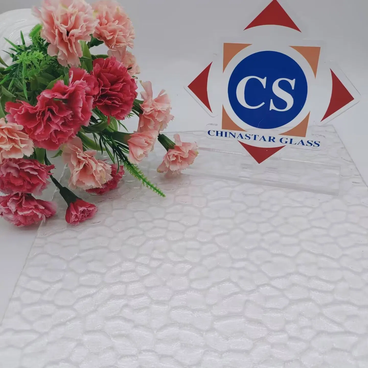 5mm Ultra Clear Aqualite Patterned Glass for Furniture/Decorative/Architecture/Window