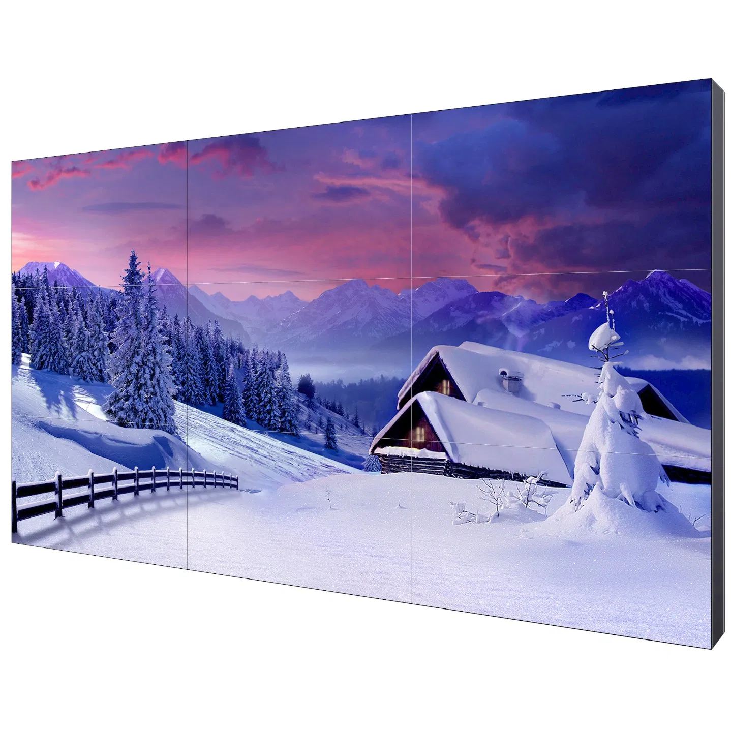 Wholesale 4K Ad Player Video Wall Controller Windows Android LCD 3D 2X2 Display Video Wall