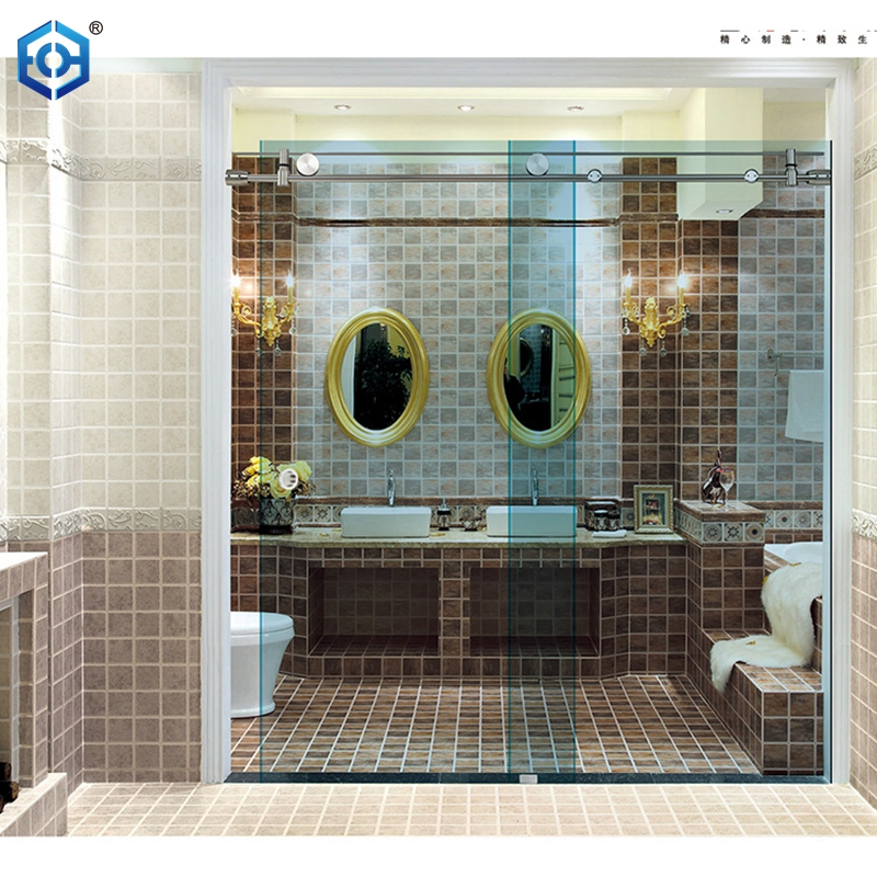 High Quality Mute Frameless Bathroom Sliding Door Roller