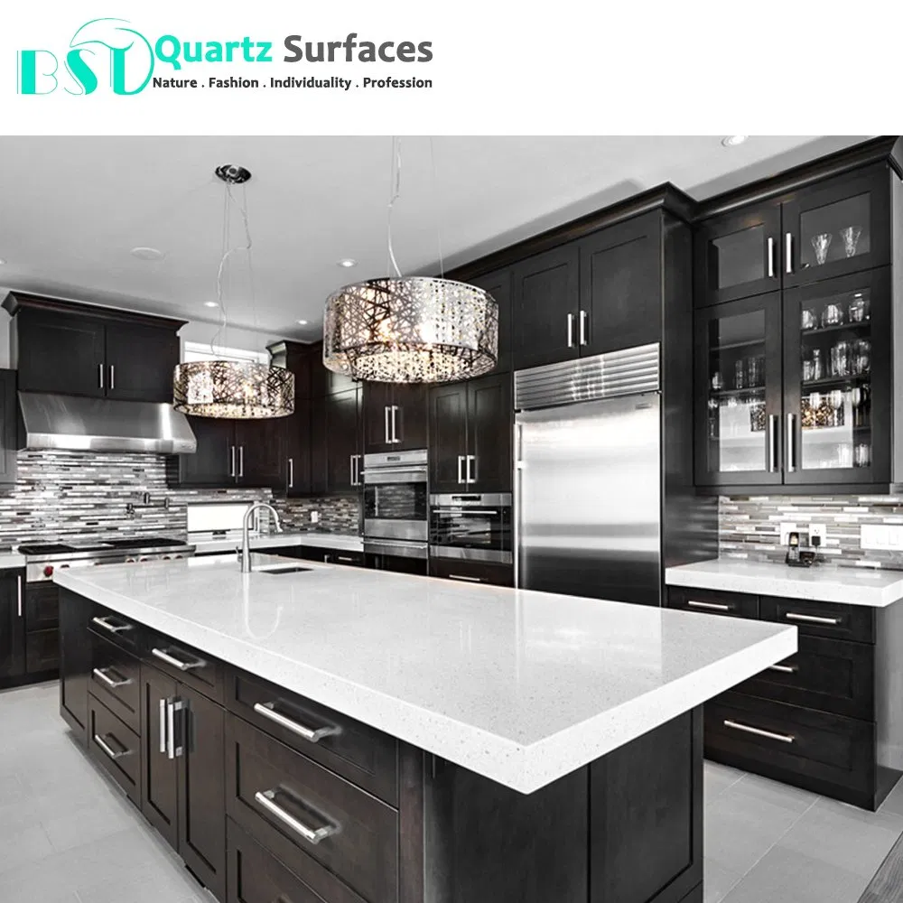 Artificial Bathroom Quartz Stone Vanity Top
