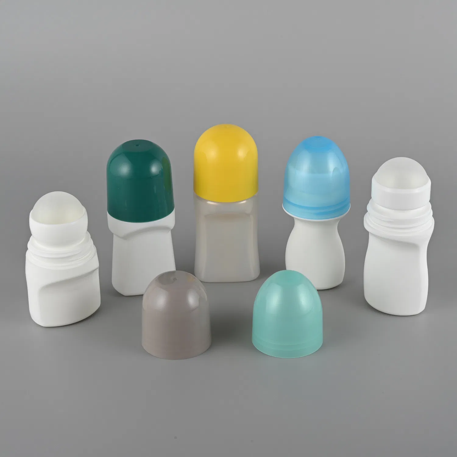 2024 Wholesale Empty Glass Roll on Deodorant Roller Bottle for Cosmetic Packaging