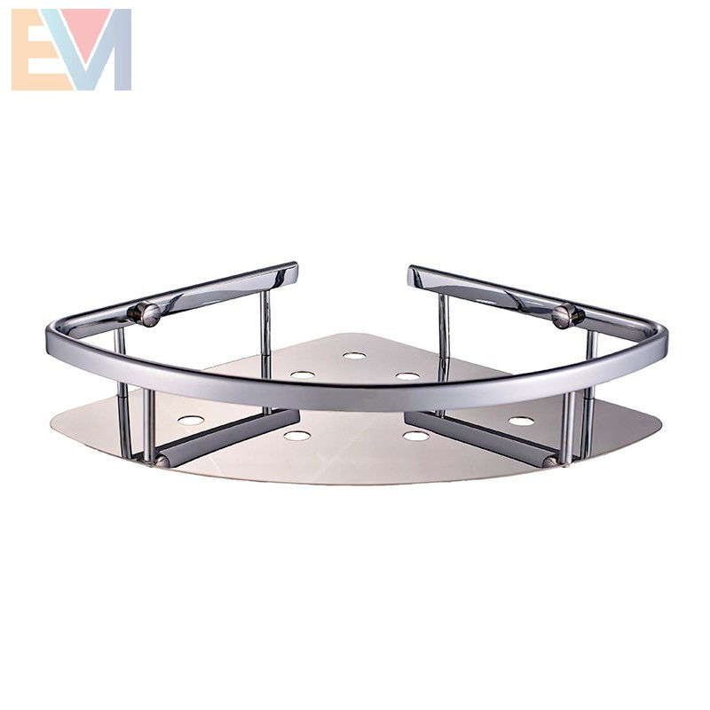 Wall Mounted Bathroom Accessories Stainless Steel Bathroom Corner Shelf