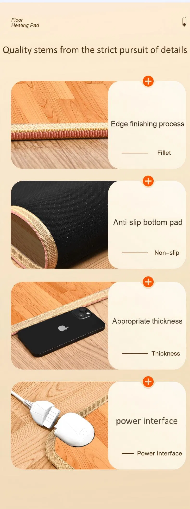 Premium Electric Water Heating Mat for Efficient Home Use