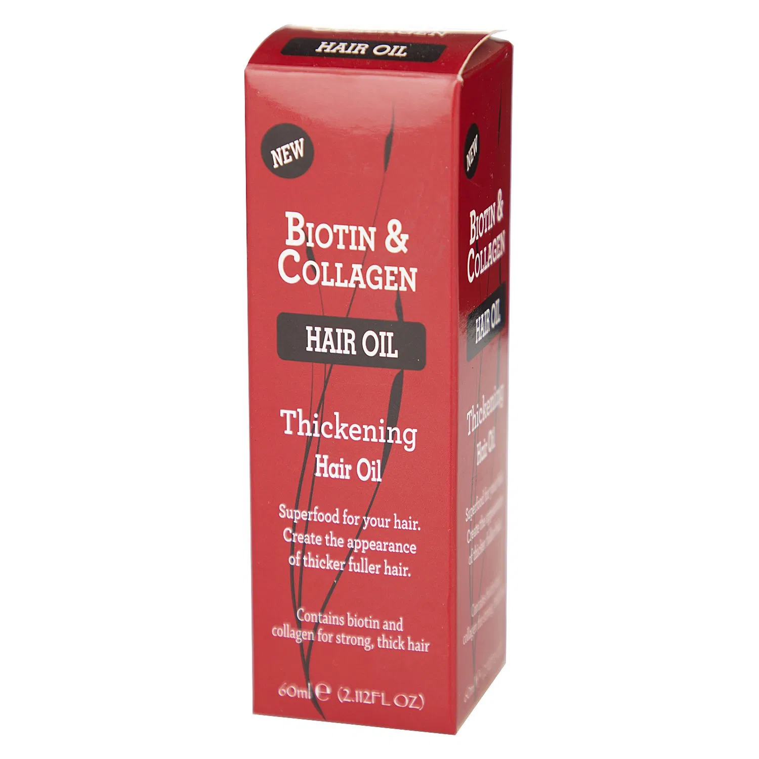 Organic Biotin & Collagen Repair Damaged Hair Anti-Itching Smooth Hair Repair Oil 60ml