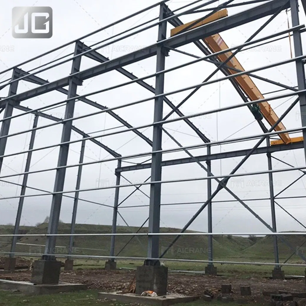 Prefabricated Steel Industrial Customized Wind-Resistant Q355b Structure Building for Warehouse