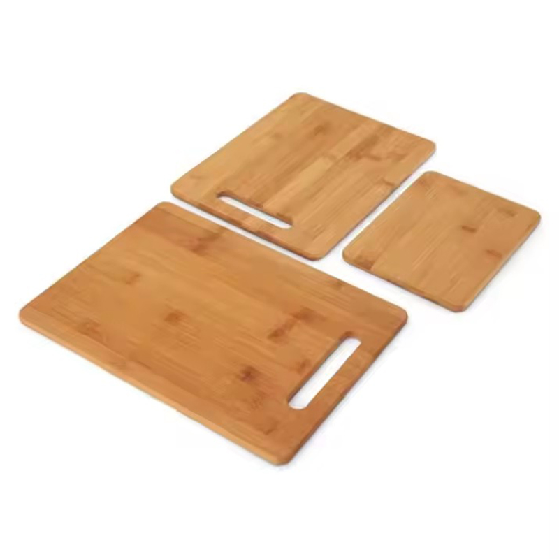 Kitchen Bamboo Wooden Cutting Chopping Board Set
