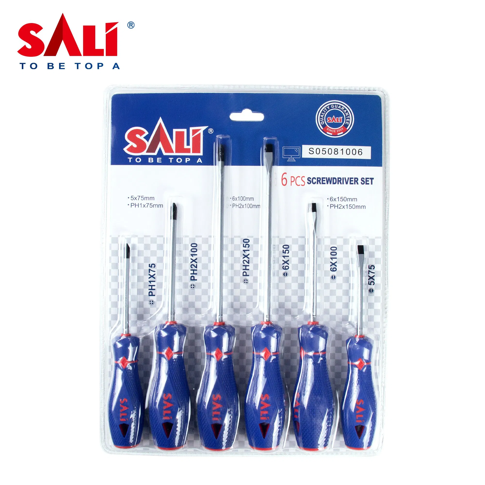Sali Cr-V 6PCS Screwdriver Set