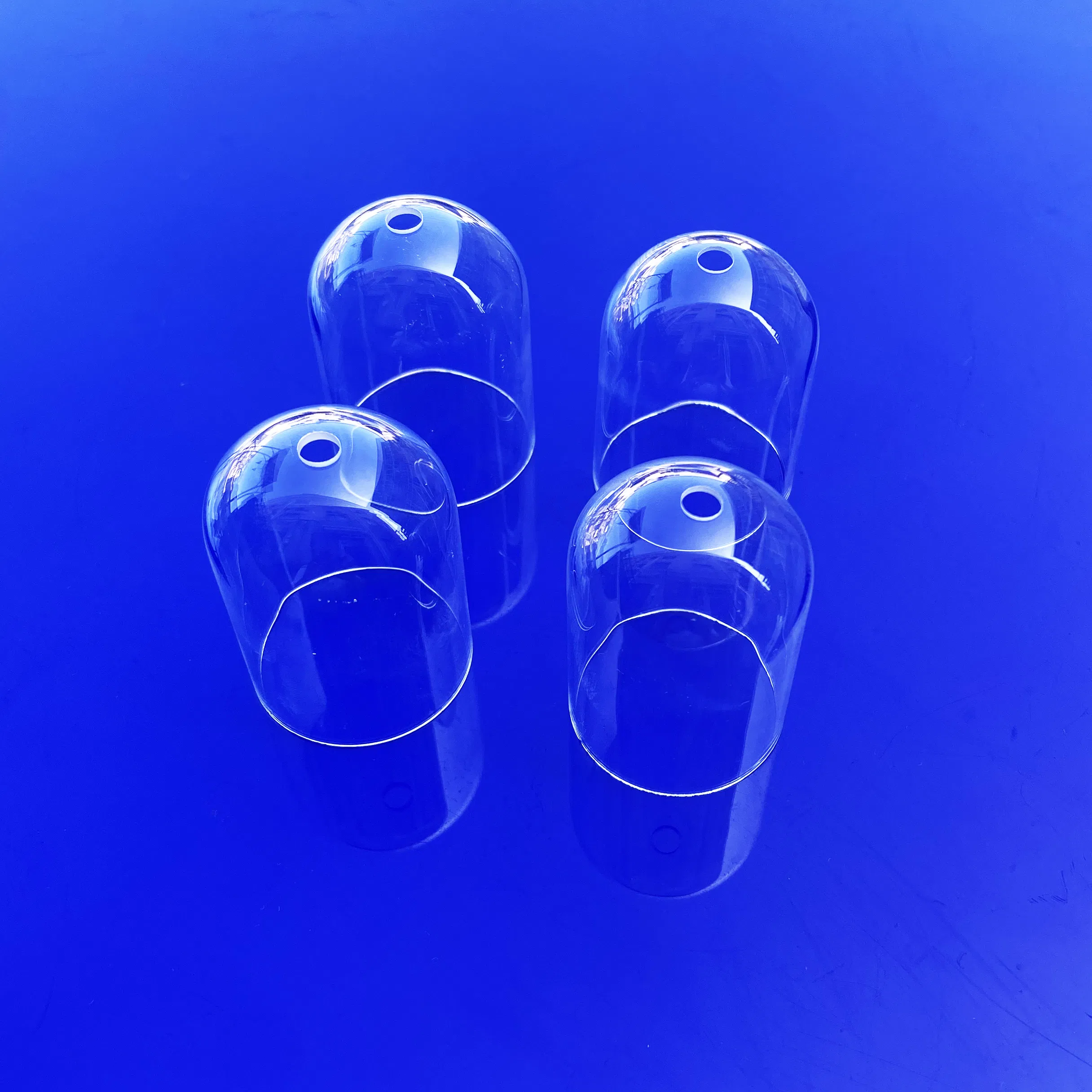 Test Tube with Lip Transparent One End Closed Fused Quartz Glass Electronic Heater Silica Circular 99.99% Tj-0008288 2.2g/cm3