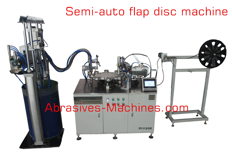 Automatic Flap Disc Making Machine
