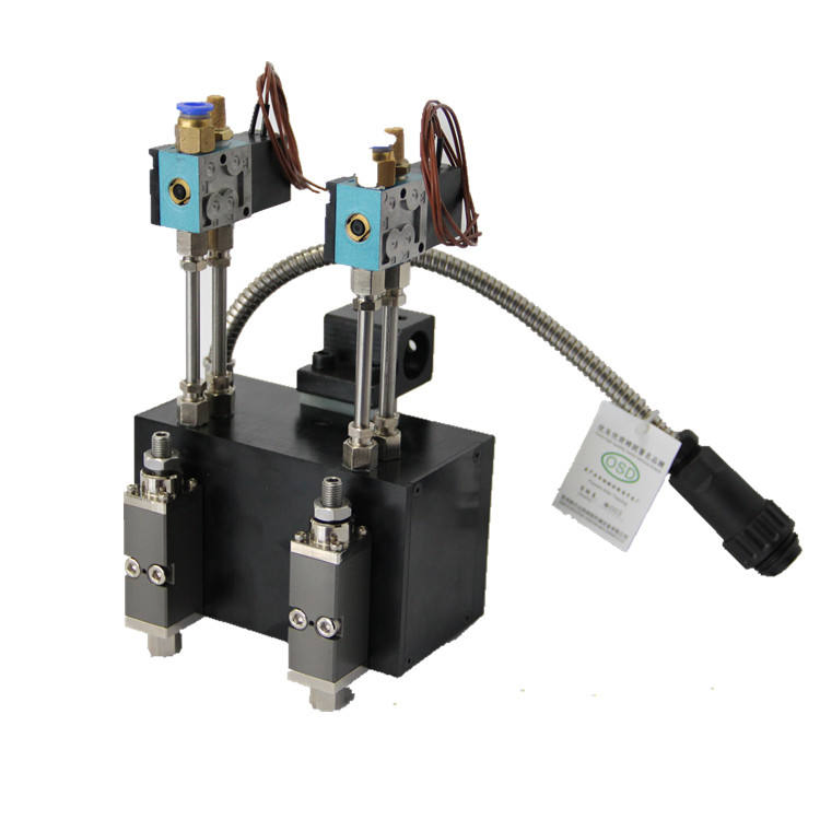 Customized Adhesive Strip Gun Hot Melt Glue Machine Dispensing Module Gun for Box Sealing Carton Packaging