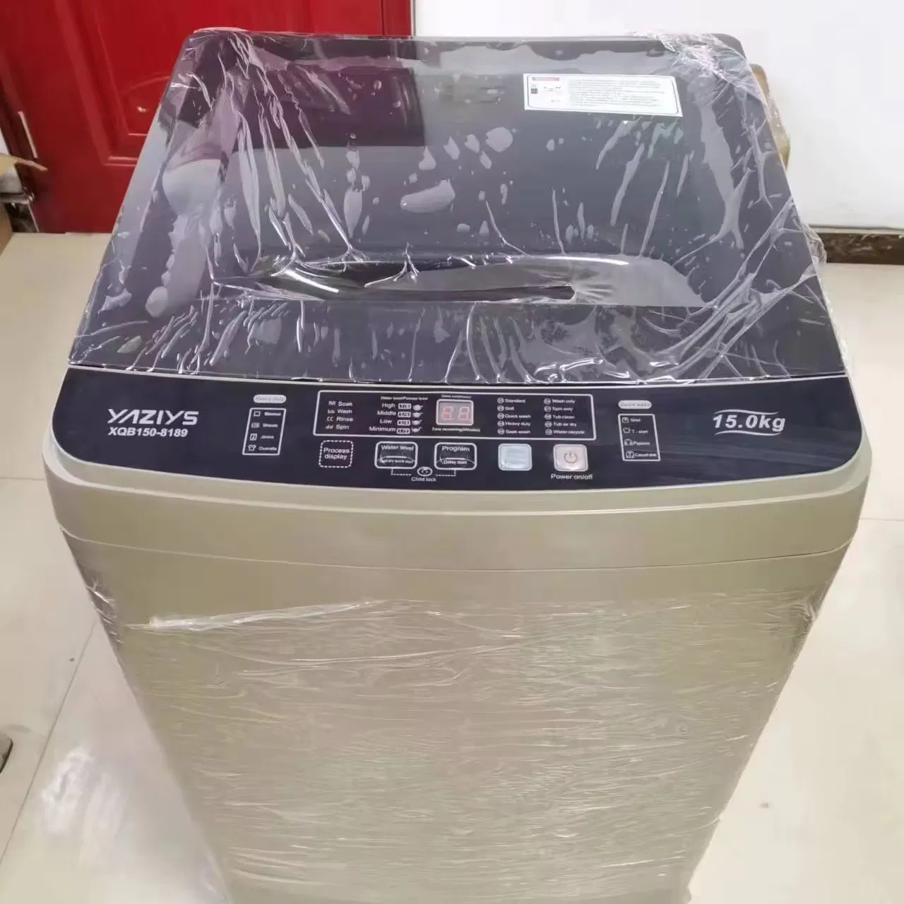 15kg Home Household Top Load Fully Automatic Washing Machine with Dryer