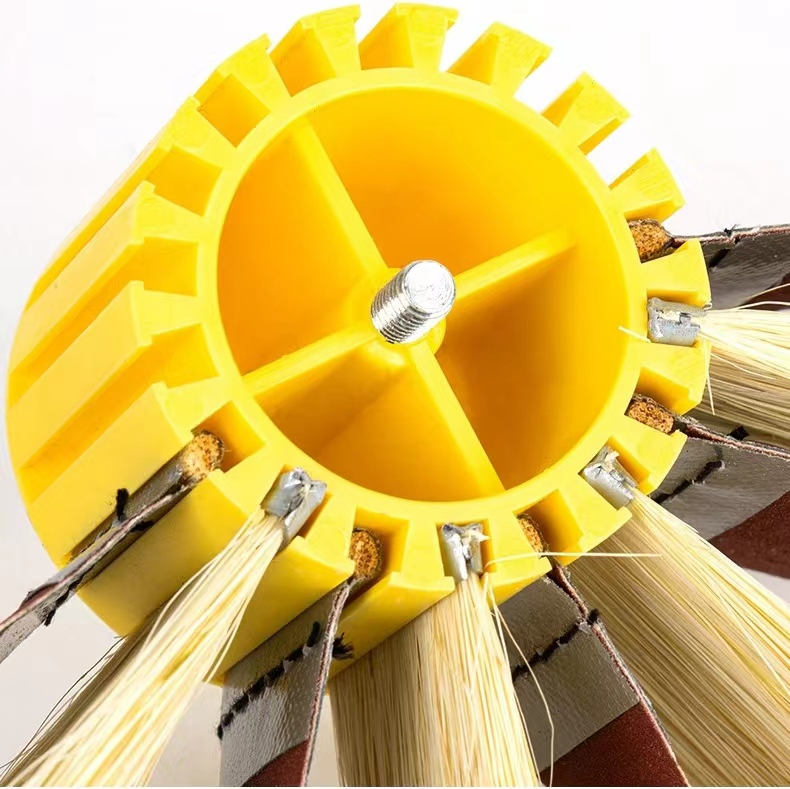 Factory Supply Woodworking Polishing Wheels Brush Furniture Groove