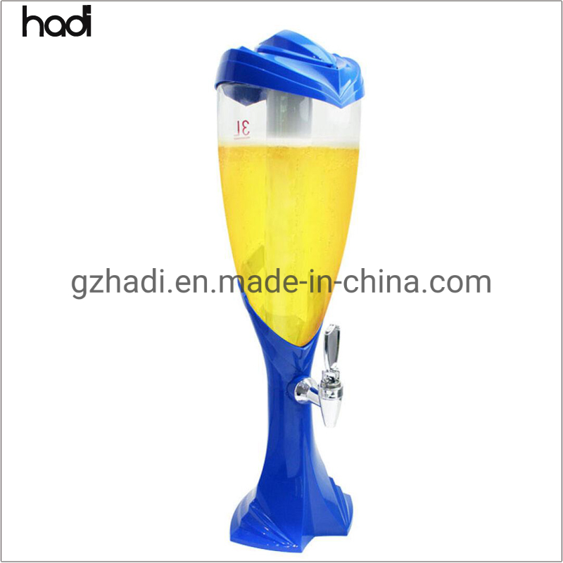 Beer Equipment Ice Cold Draught Beer Dispenser Modern 3L and 1.5L Table Cooler Beer Dispenser for Bar