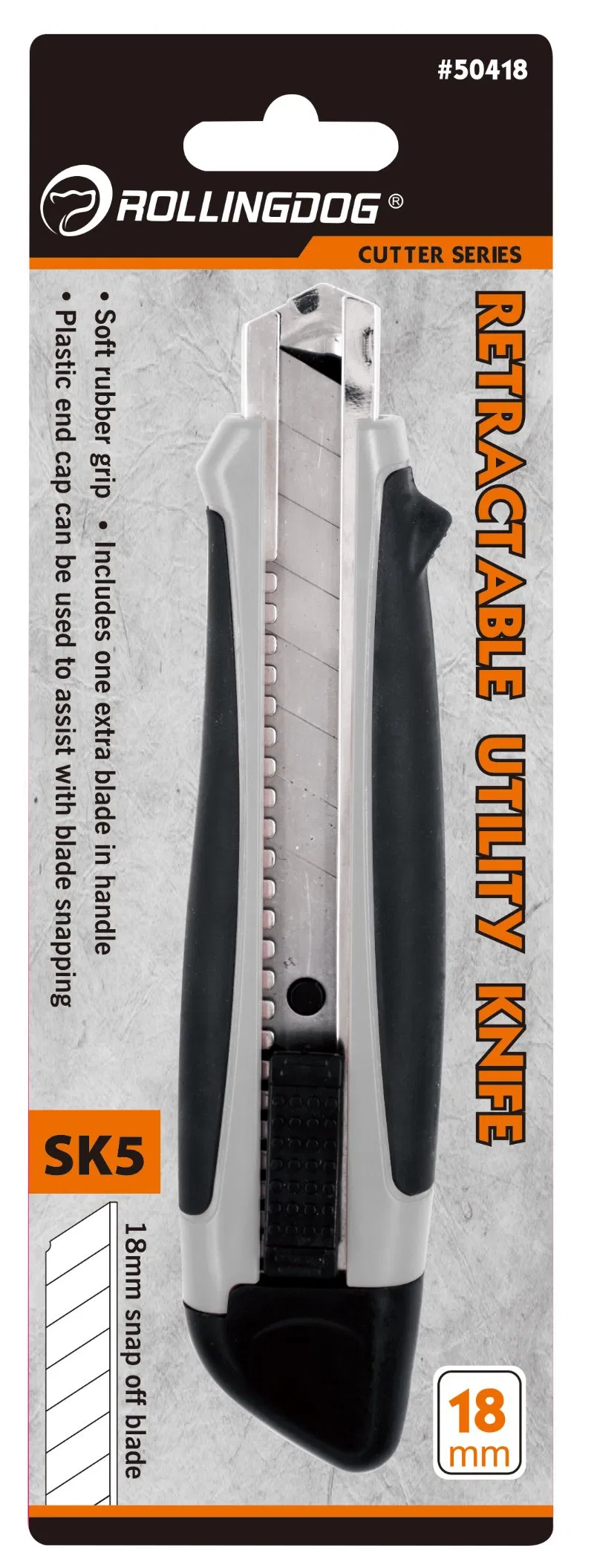 Rolingdog-PRO 50418 Retractable Utility Knife