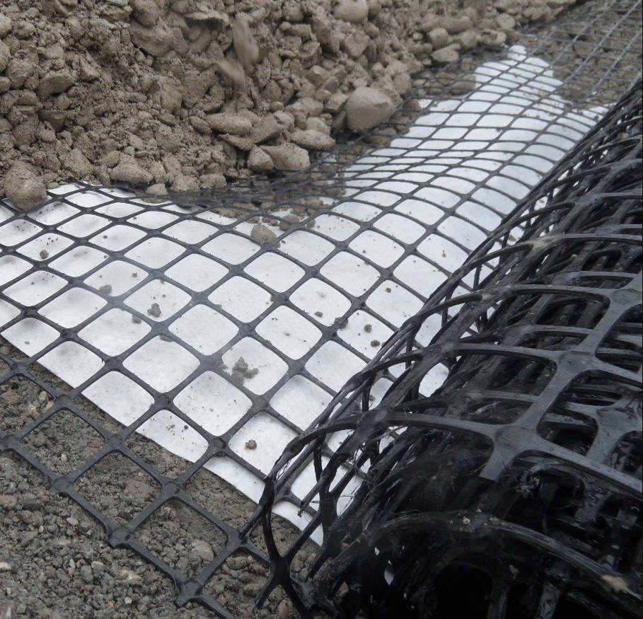 Anti-Slip Polypropylene Biaxial Geogrid Reinforcement Geogrid for Steep Slop