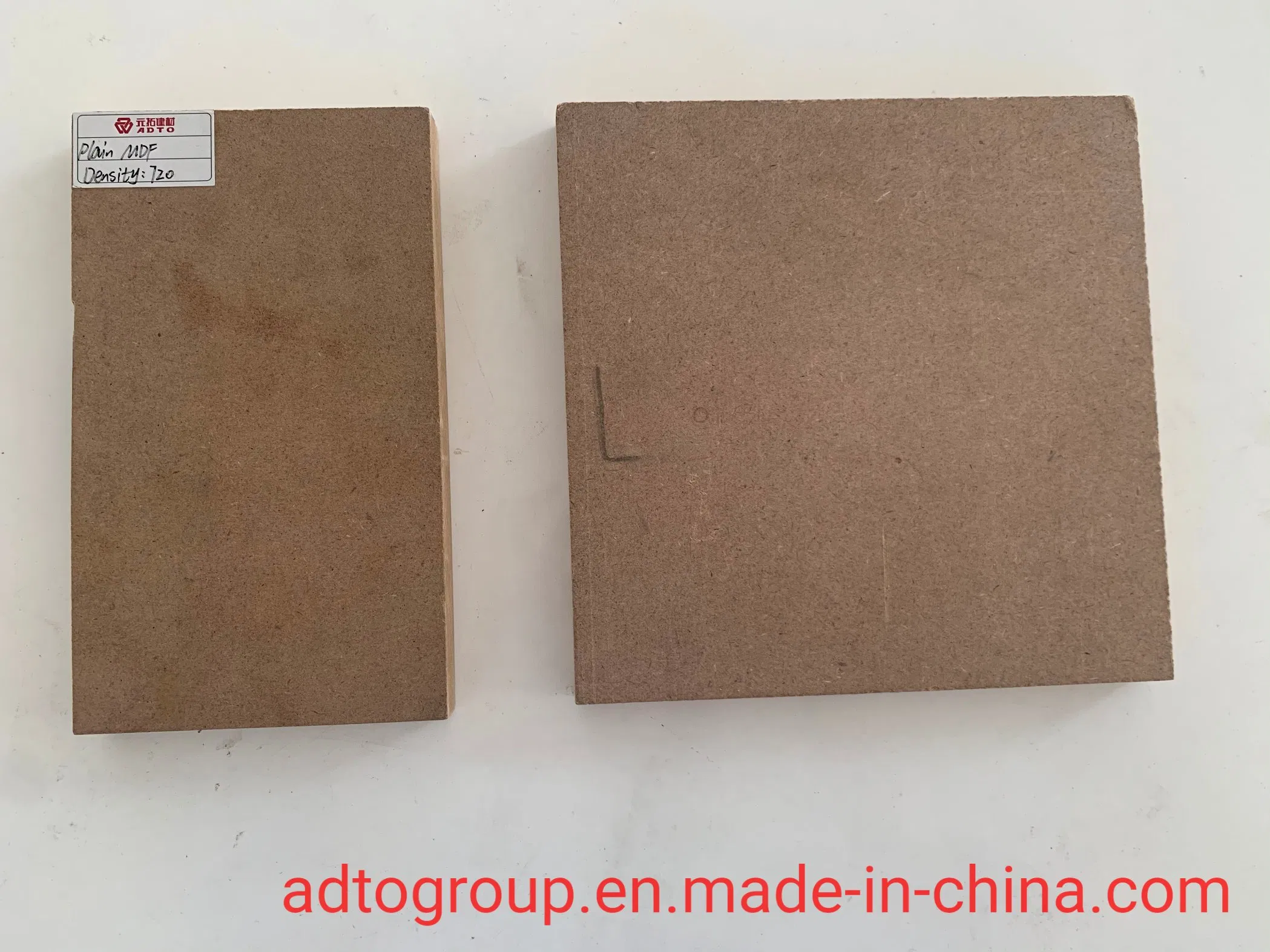 Waterproof Melamine Board MDF/ HDF for Bathroom Decoration or Cabinet