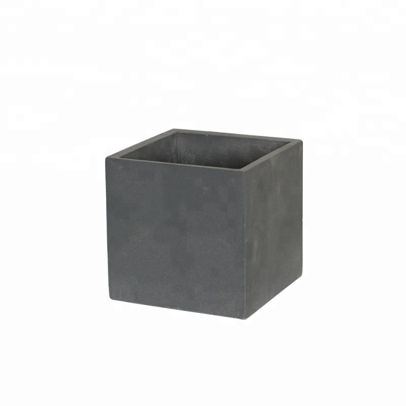 Горшок бетонный квадратный Зеленый сад