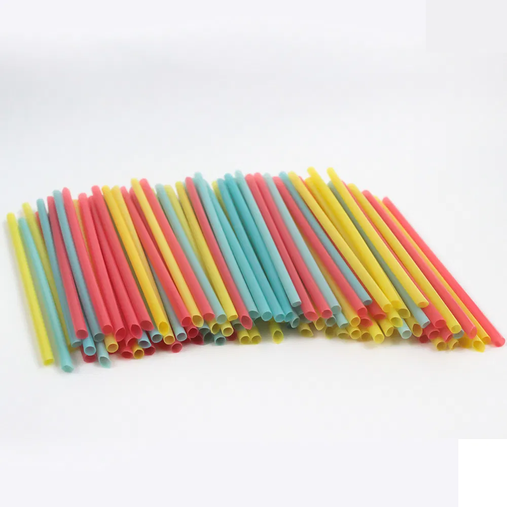 Disposable Plastic Tableware PP Plastic Straw Customized Color and Size for Drink