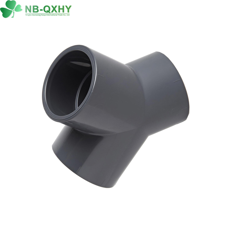 High Pressure PPR Plastic ANSI Sch80 Pn16 Male Female Thread Union Coupling Tee Cap Connector Dark Grey UPVC CPVC PVC Plumbing Pipe Fitting