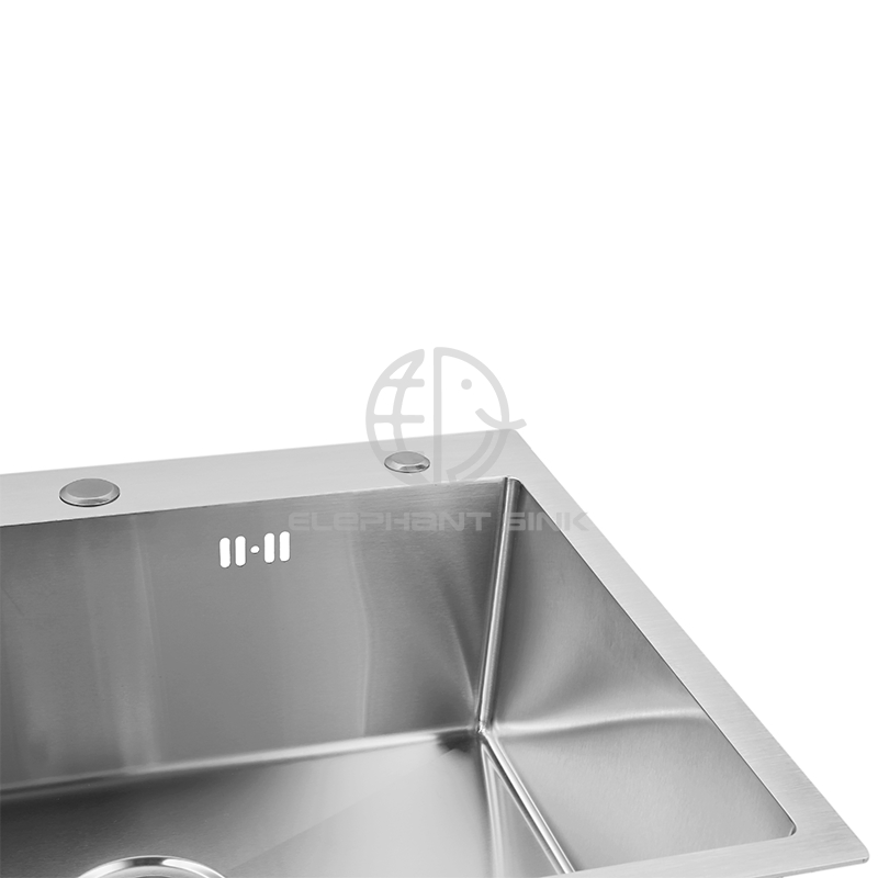 Brushed Stainless Steel Original Color Conventional Kitchen Handmade Sink Factory in China
