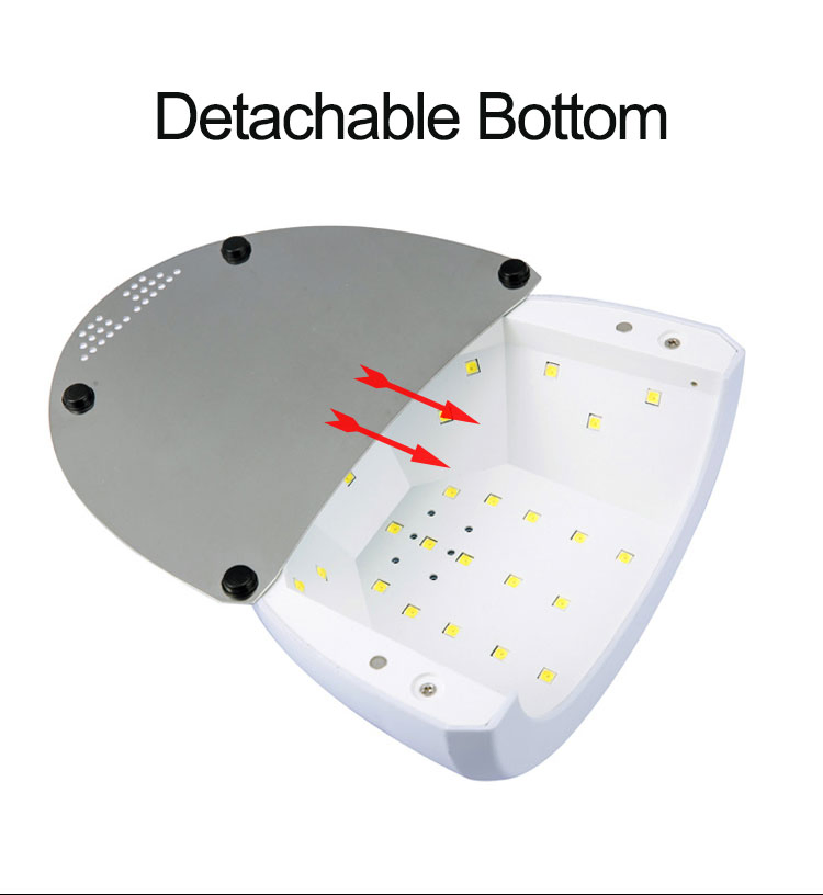 Sunone Nail Lamp 48W Dual Light Source 365+405nm UV LED Nail Dryer