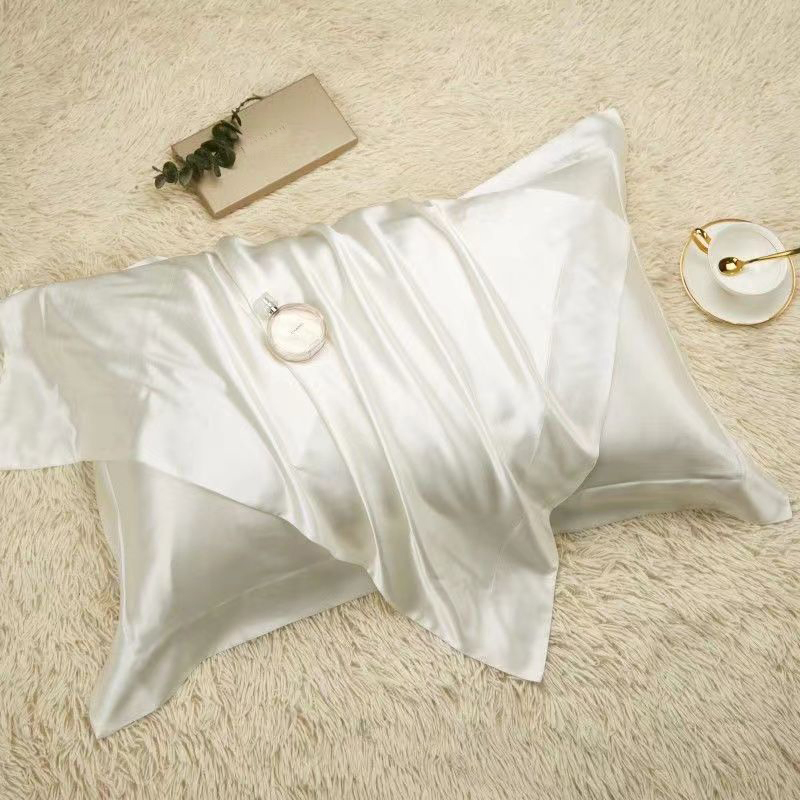 Silk Pillowcase for Hair and Skin 2 Pack 100% Mulberry Silk Pillowcase