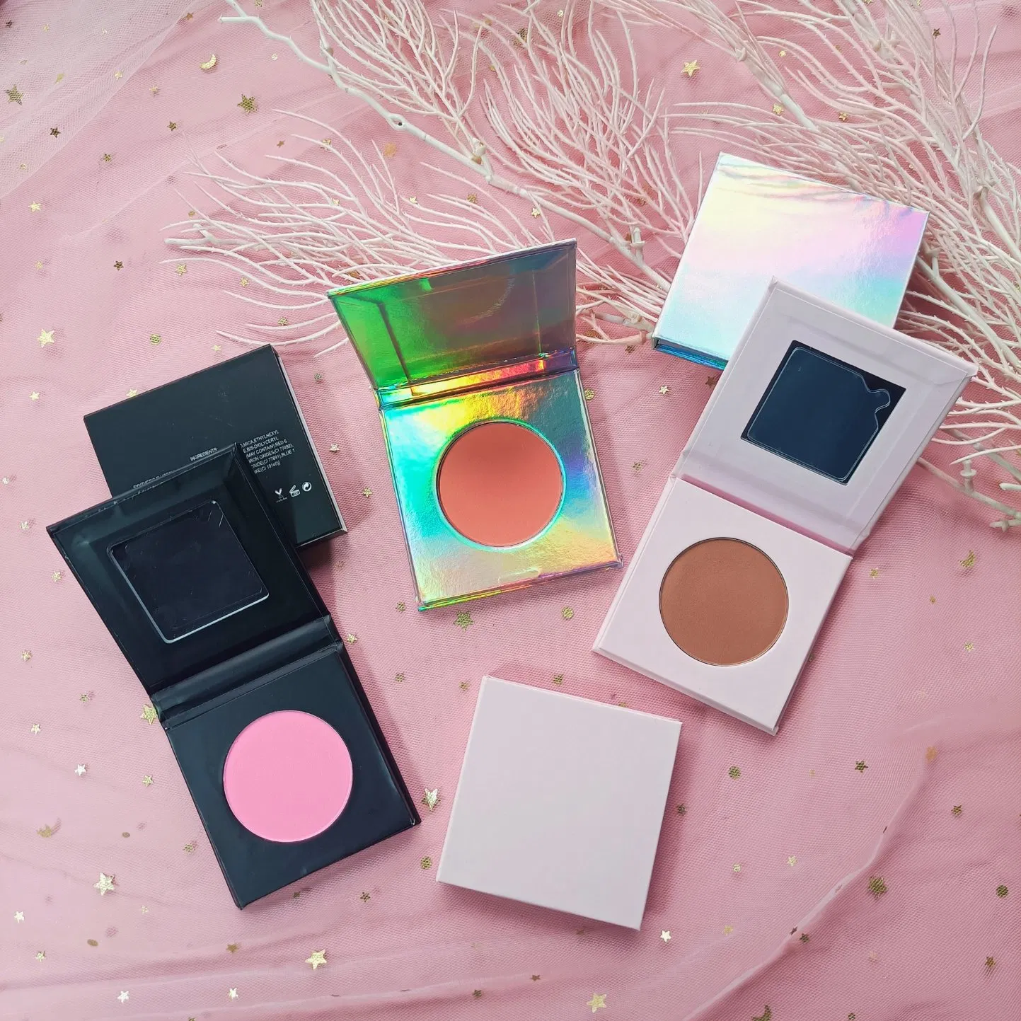 Cosmetics Vegan Blush Private Label High Pigment Single Cheek Contour Powder Blush