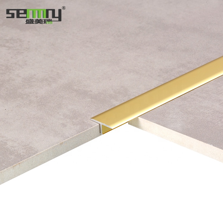 Stylish Waterproof T Shape Tile Edge Trim for Corners