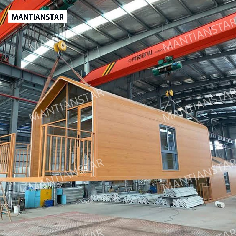 Triangular Container Mobile Tiny Vessel House Capsule Hotel for Building Material