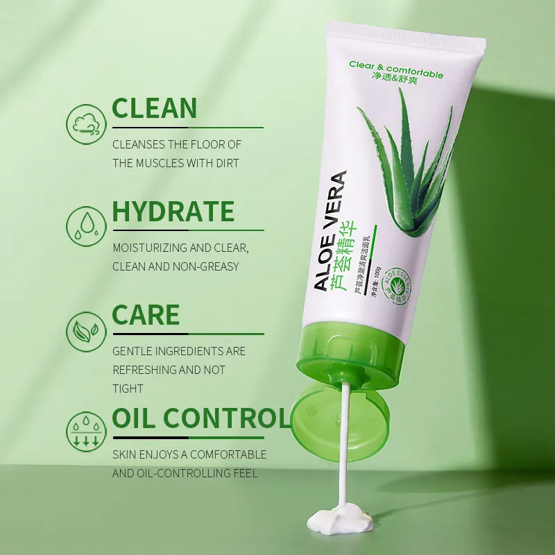 Ditong Aloe Gel Moisturizing Facial Cleanser