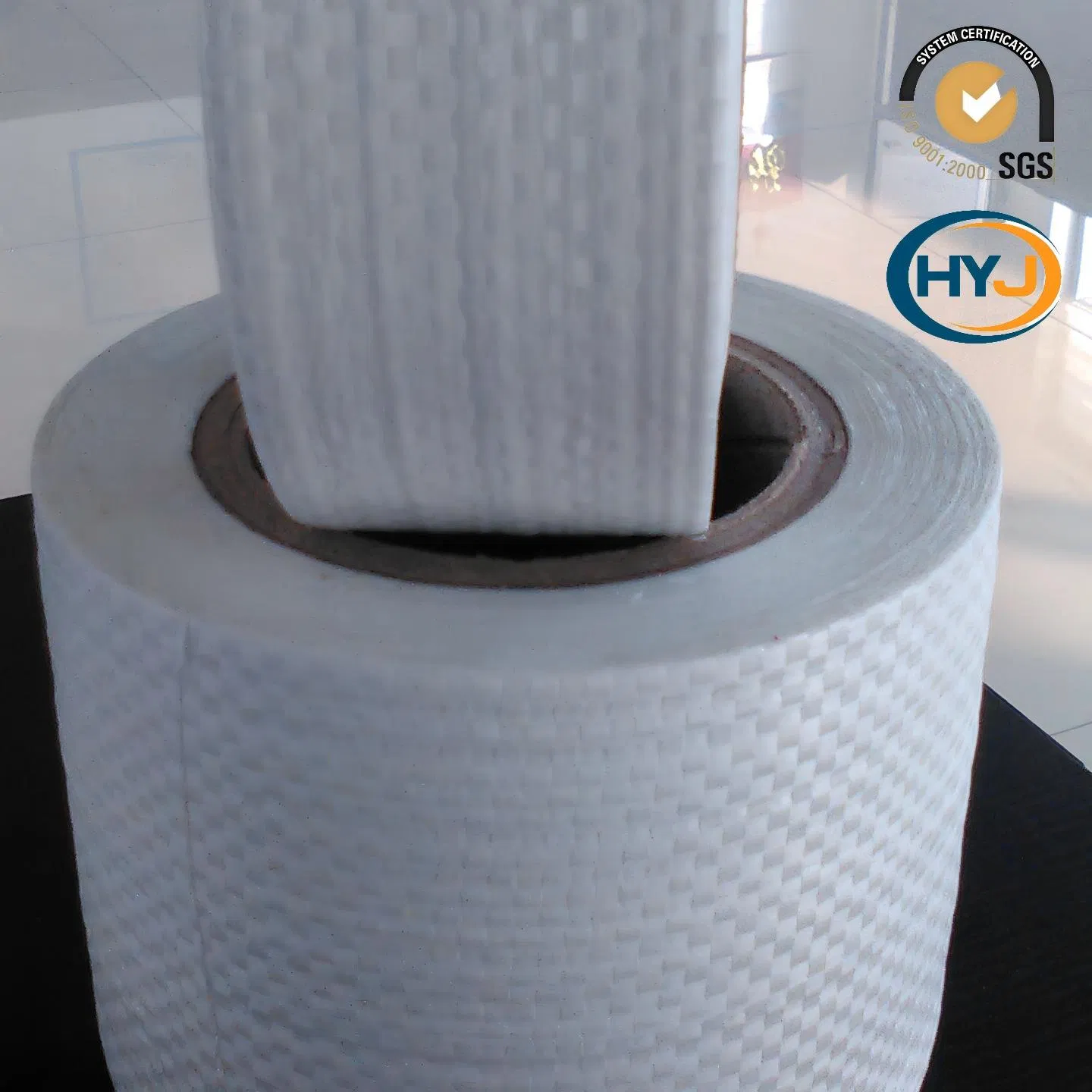 CE Certificate PE Woven Mirror Backing Safety Tape for Shatterproof