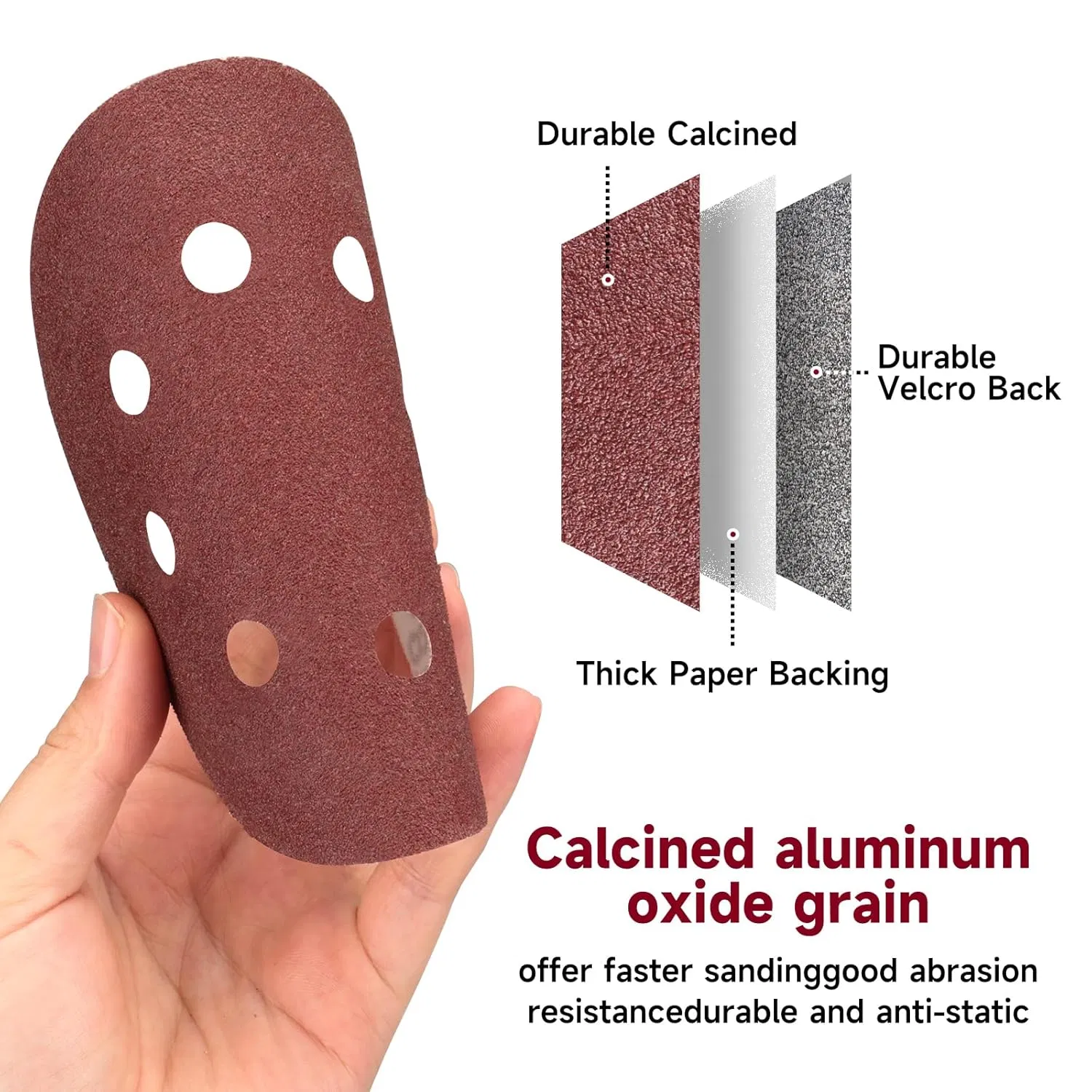 Шлифовальный диск орбитальный 150мм для авто и дерева