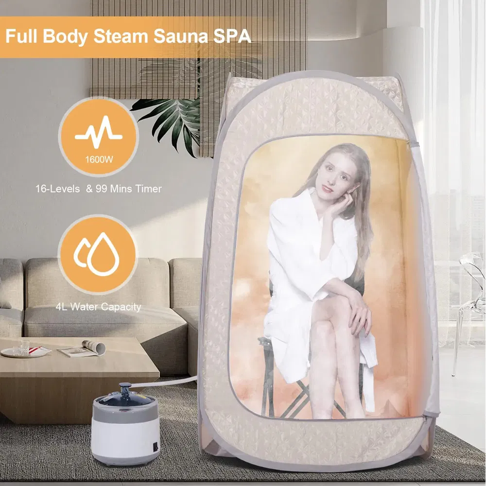 Портативная паровая сауна для дома с озоном