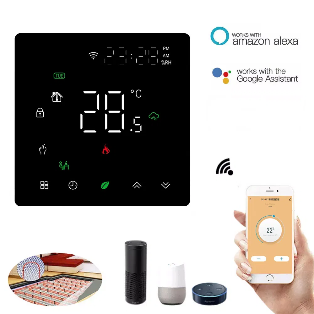 WiFi Thermostatcontrol for 16A Heating Floor Temperatu Smart Heating Panel